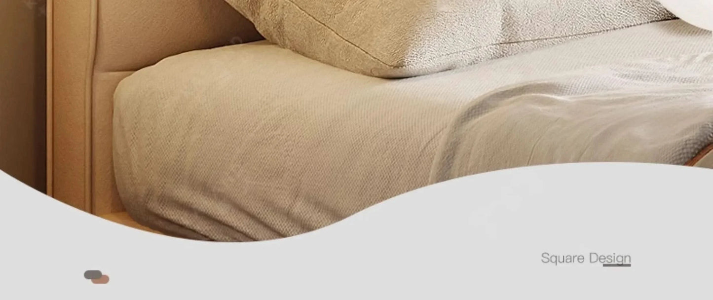 Hotel Modern Bed French Luxury High Quality Leather Fashionable Beds Confortable Solid Wood Bed Letti A Castello Home Furniture