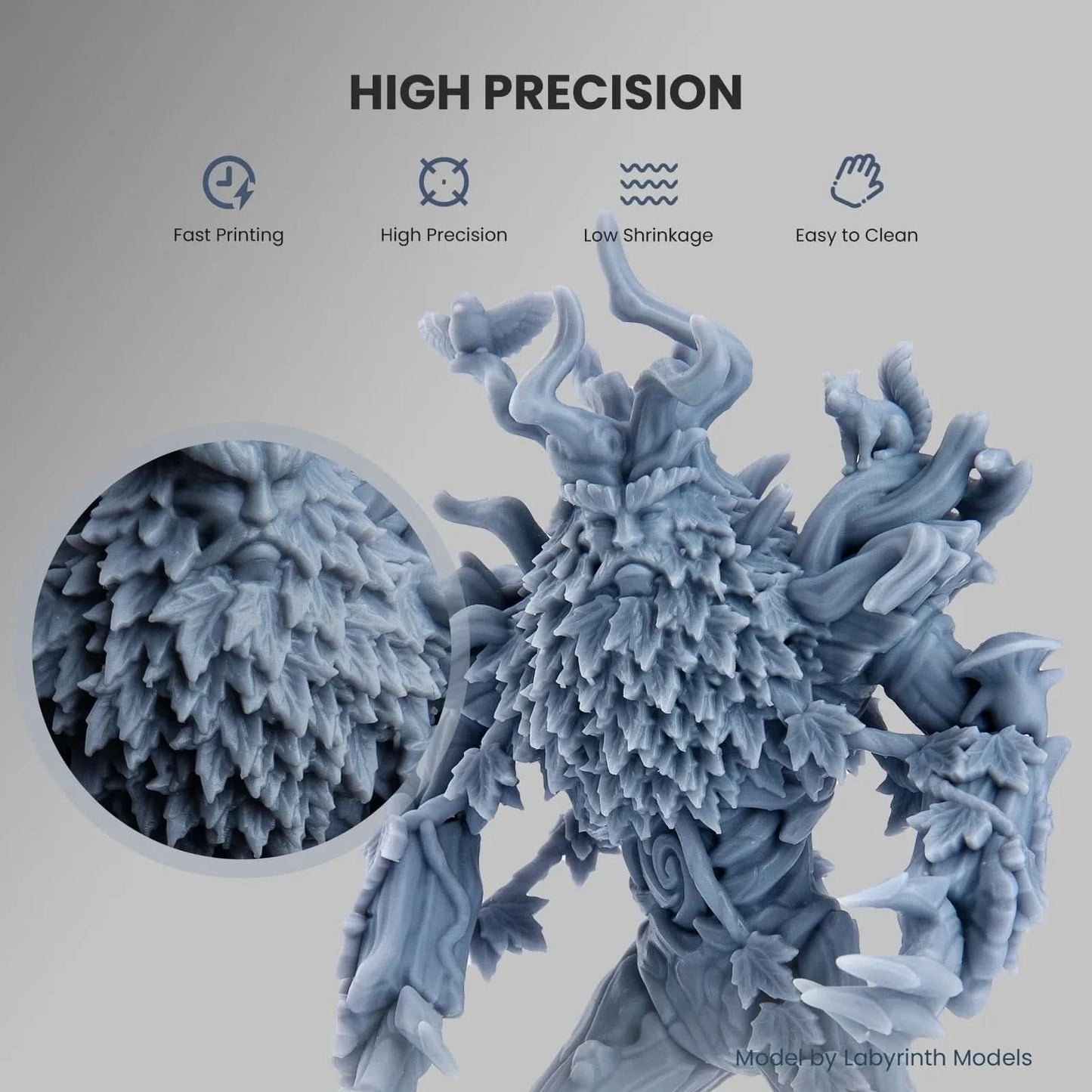Elegoo 1KG/2KG/4KG UV-Harz 2.0 für 3D-Drucker SATURN 3 ULTRA 3D-Druckmaterial UV-Harz normal 1kg Flüssigkeitsflasche