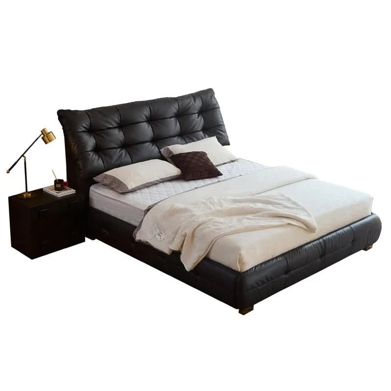 Reading Fashionable Beds Double Aesthetics Safenordic Aesthetics Bed Minimalist Comfortable Simple Wood Muebles Home Furniture
