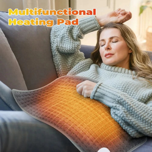 58*29cm Electric Heating Pad Physiotherapy Therapy Blanket Thermal Eliminate Fatigue Winter Warmer 110V 230V US/EU/UK Plug