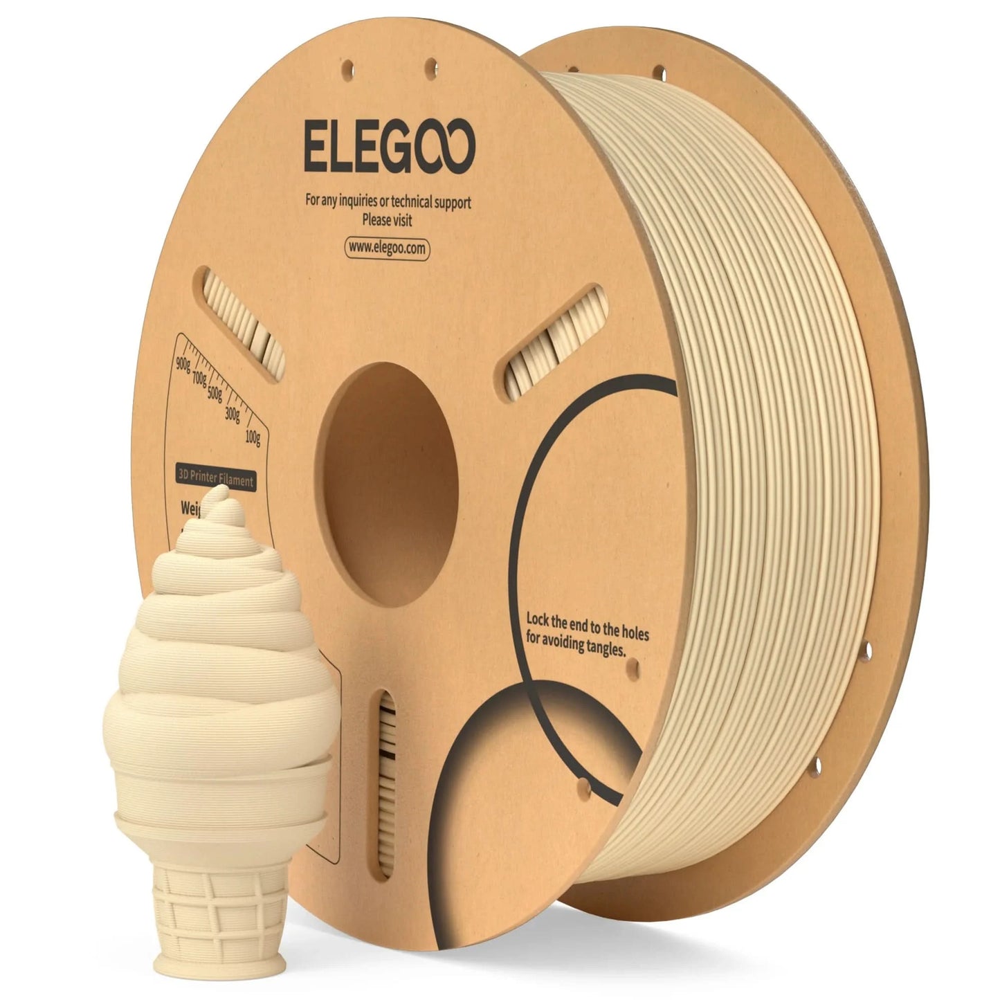 ELEGOO 1.75mm PLA Filament 1kg Plastic 3D PLA for 3D Printer Consumables Material for FDM 3D Printer NEPTUNE 3 PRO