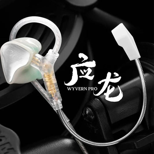 Kinera Celest Wyvern PRO/Wyvern IEM Audio With Detachable Boom Microphone Earphone Cable Gaming DJ Music Earphones