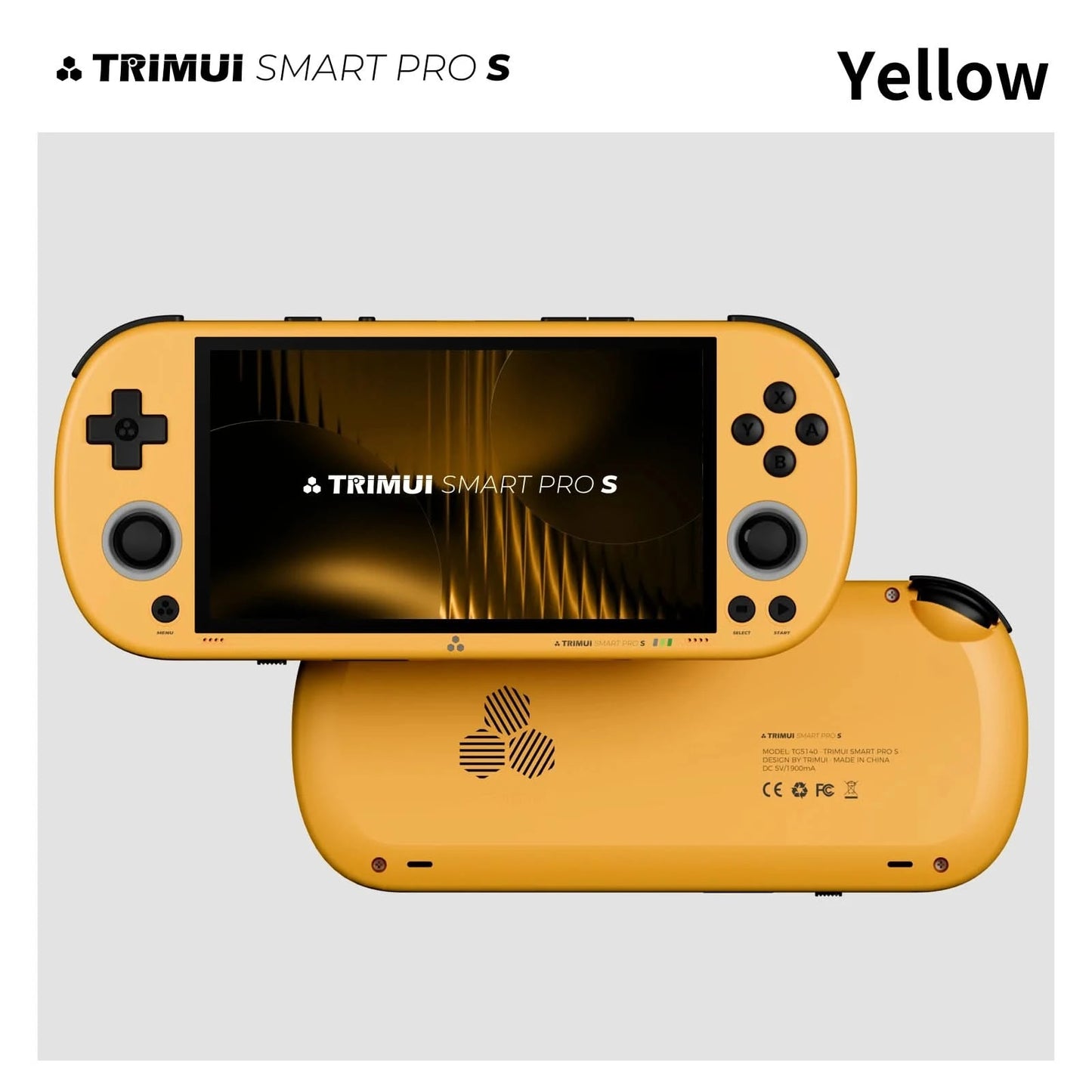 Trimui Smart Pro S Handheld Game Console 4.96'' IPS Screen Linux System Joystick RGB Lighting Retro Video Game Smartpros Gifts