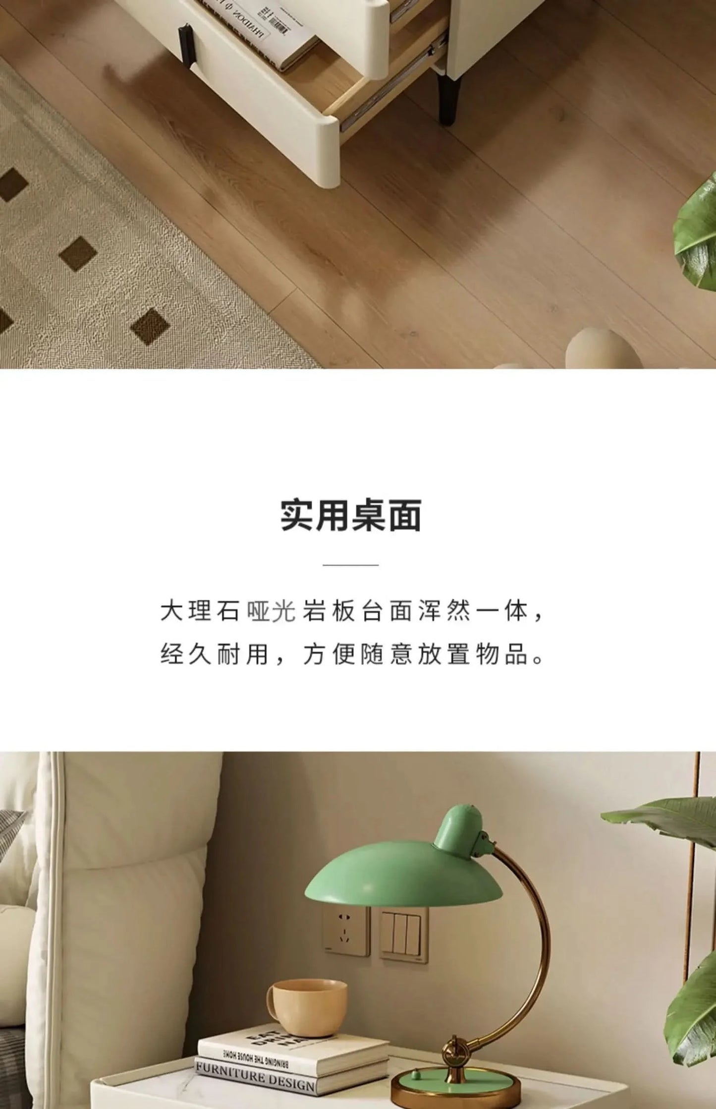 Bedside Storage Nightstand Minimalist Nordic Wood Bedroom Nordic NightstandsLuxury Nordic Mesitas De Noche Home Furniture