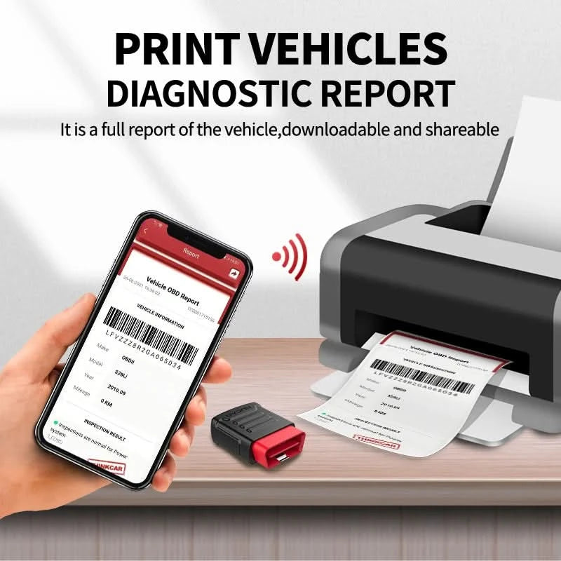 10pcs-100pcs MUCAR BT200/BT200 Pro OBD2 Diagnostic Tool Full System Diagnosis for all cars lifetime free, 15 reset service