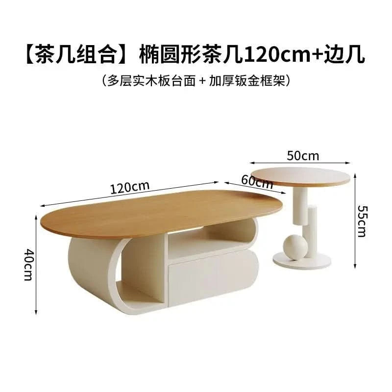 Kitchen Luxury Coffee Table Modern Design Minimalist Aesthetic Coffee Table Books Ornaments Meuble De Salon Home Furniture