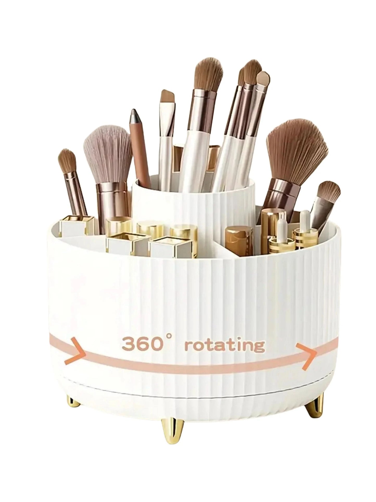 360°-drehbarer Make-up-Organizer für Damen
