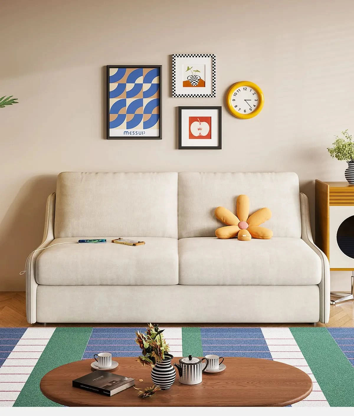 Apartment Multifunctional Living Room Sofa Comfortable Adults Sleeper Cushion Sofa Cinema Relax Meubles De Salon Home Furniture