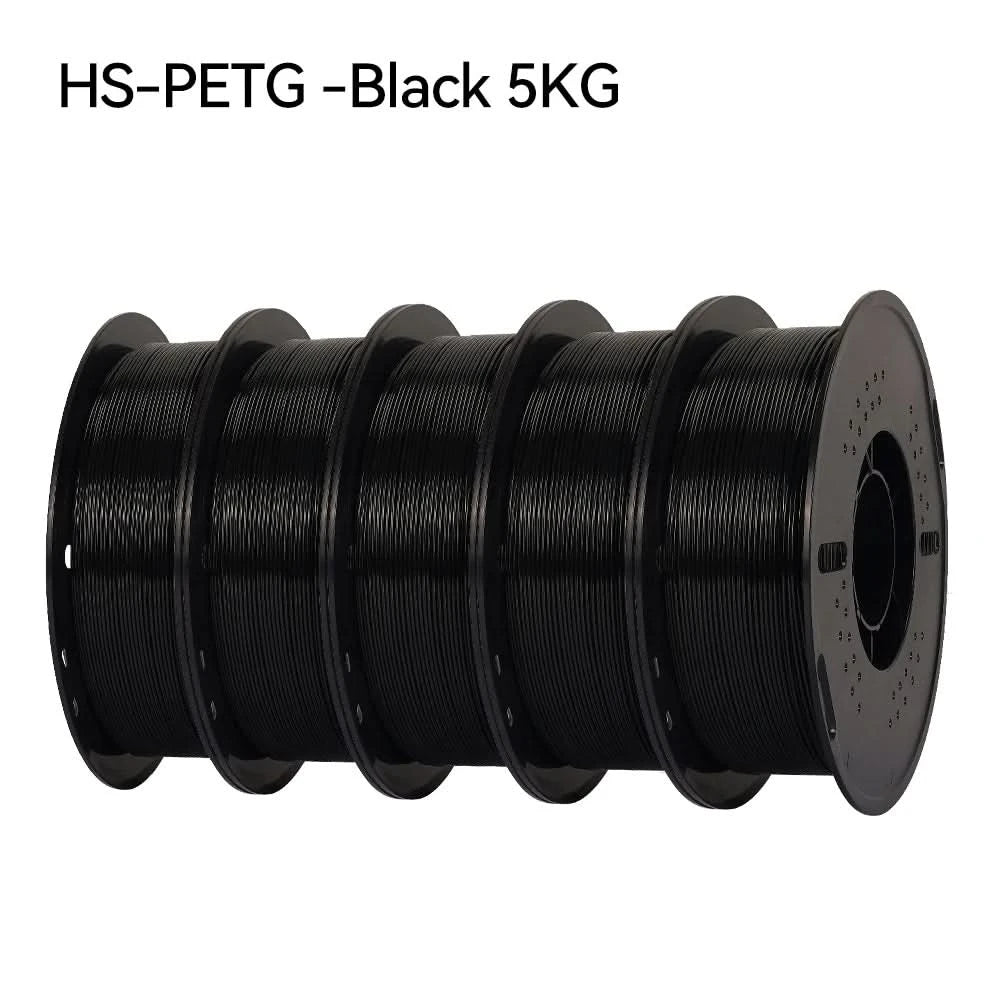 KINGROON Newest PETG HS-PETG 3D Printer Filament 1.75mm High Speed 3D Printinng Material Hyper PETG 5KG 10KG Mix Color ﻿
