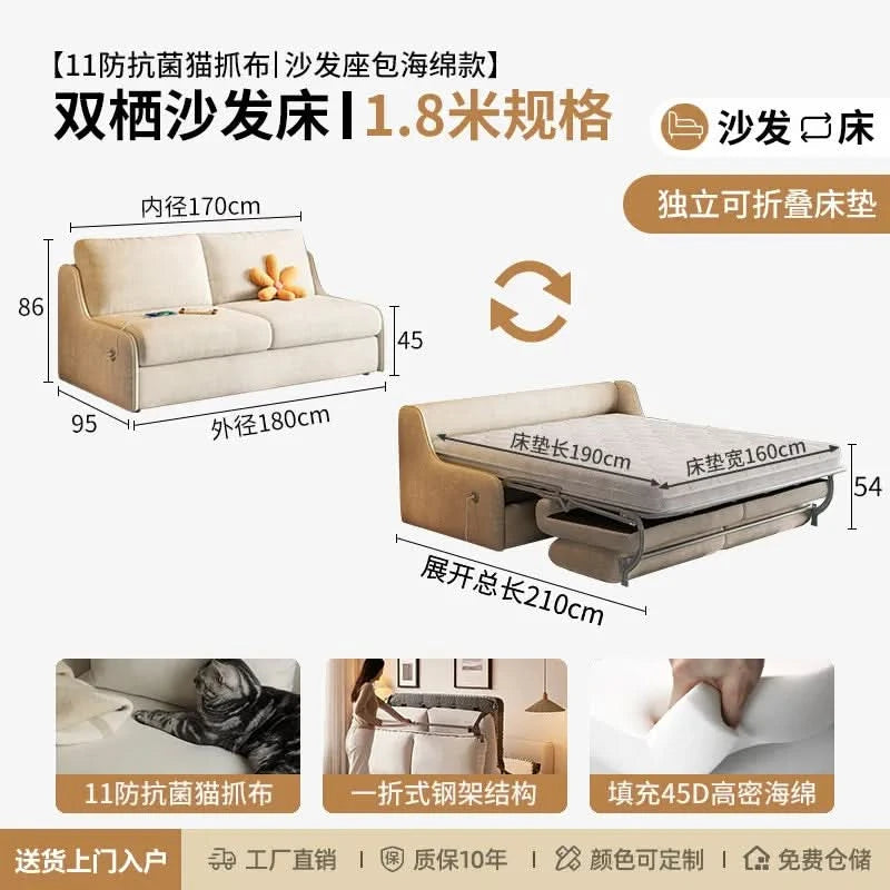 Apartment Multifunctional Living Room Sofa Comfortable Adults Sleeper Cushion Sofa Cinema Relax Meubles De Salon Home Furniture