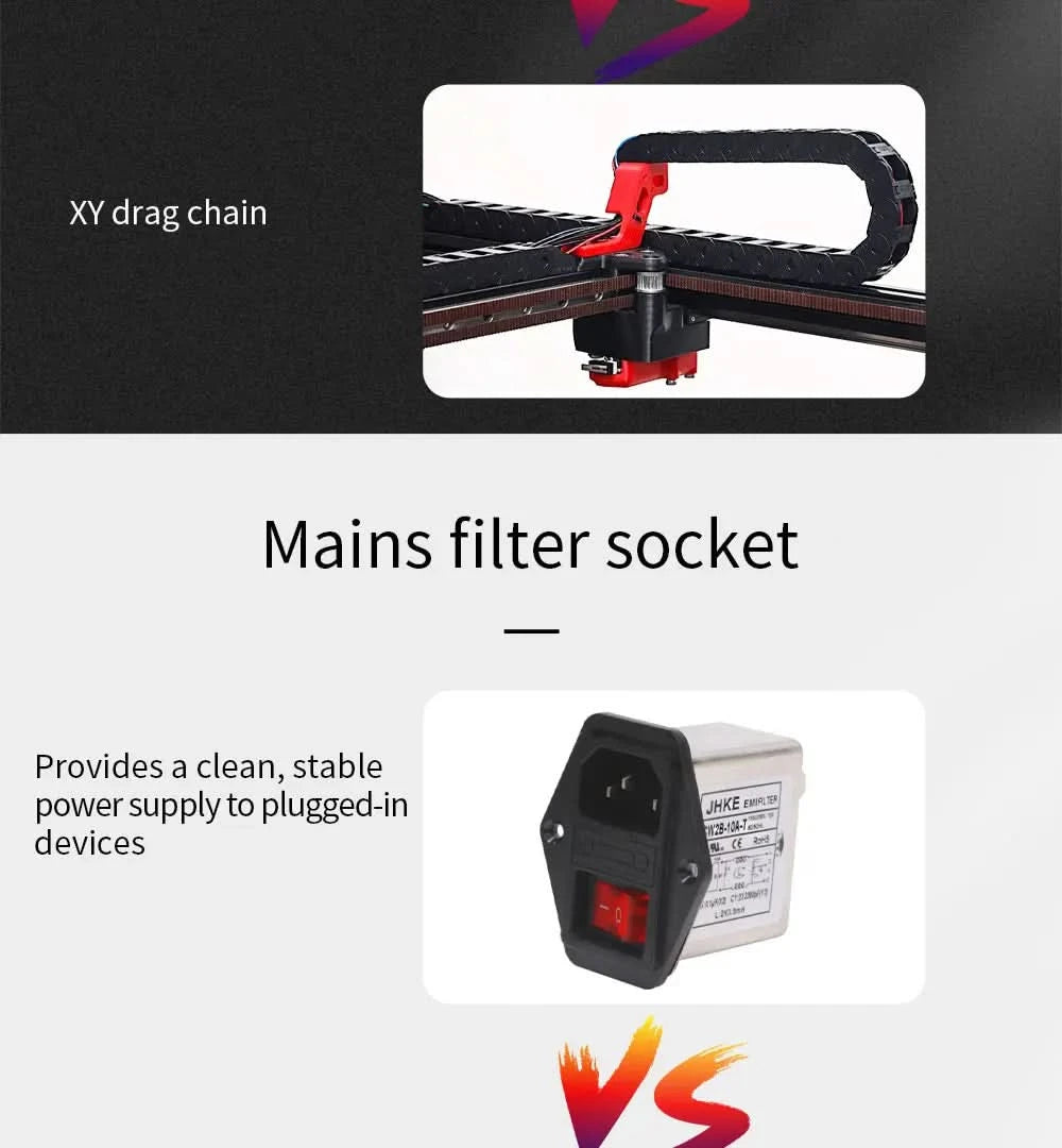 Neueste Version Voron 2.4 R2 Pro Unterstützung Hochgeschwindigkeitsdruck DIY 3D-Druckerteile mit HDMI5-Bildschirm CNC TAP Stealburner Extruder