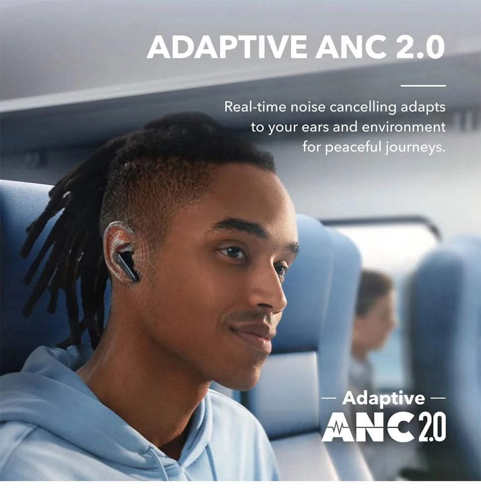 Soundcore by Anker Liberty 4 NC Wireless Noise Cancelling Earbuds Earphone Wireless Bluetooth Headphones TWS Wireless Earphones