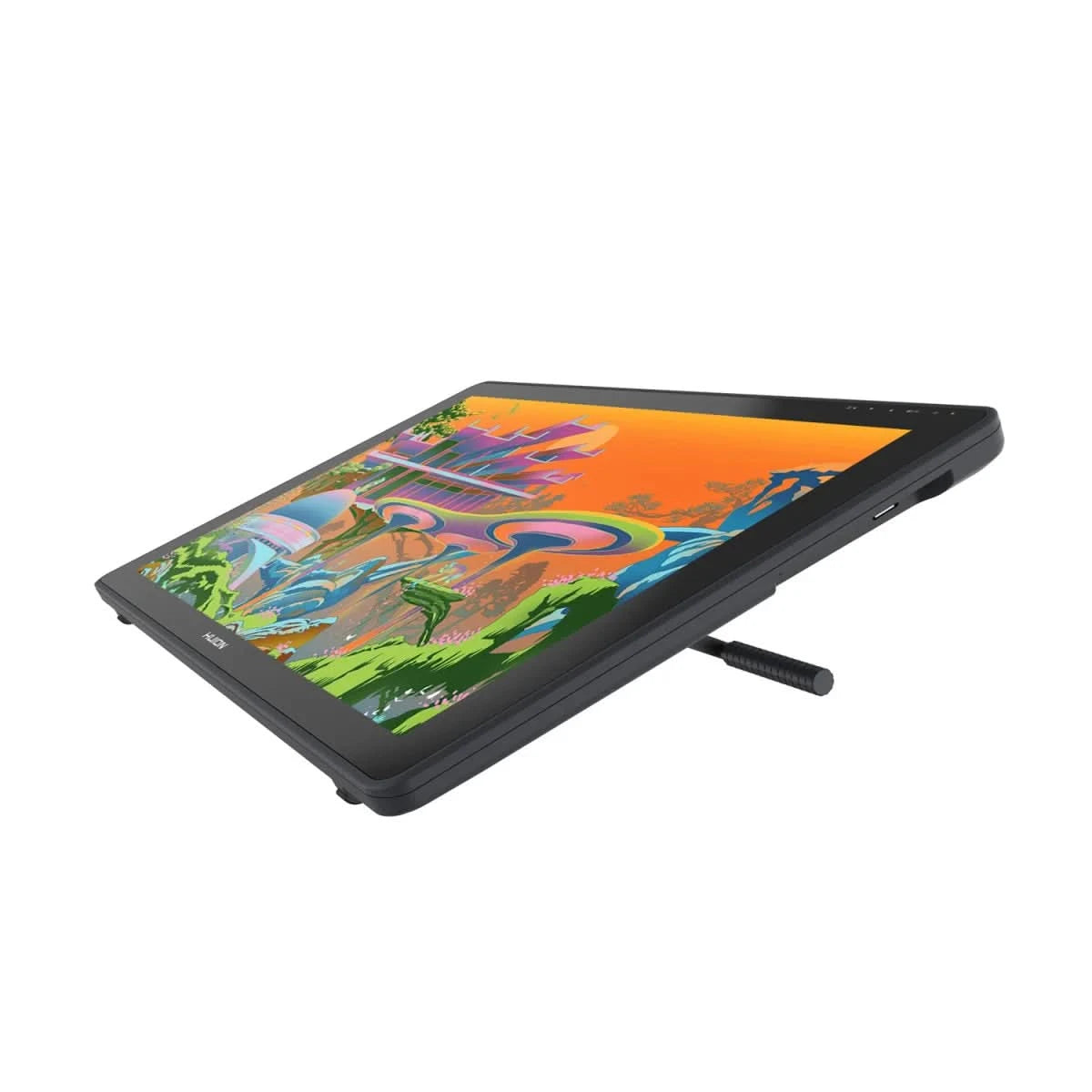 HUION Kamvas 22 Grafiktablett Stift-Display 21,5 Zoll blendfreier Bildschirm 120% sRGB Windows Mac und Android Gerät