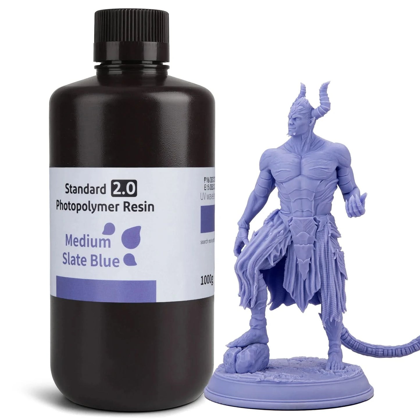 Elegoo 1KG/2KG/4KG UV-Harz 2.0 für 3D-Drucker SATURN 3 ULTRA 3D-Druckmaterial UV-Harz normal 1kg Flüssigkeitsflasche