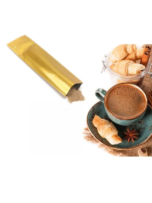 Aluminum Foil Mylar Bag, Small Heat Seal, Individual Coffee Powder Sampling Packaging, Vacuum Pouch, 200 Pcs