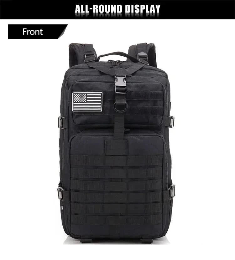 45L Man Hunting Tactical Backpacks Outdoor Traveling Trekking  Bags Outdoor 3P School Pack EDC Molle Pack for Hiking Bag