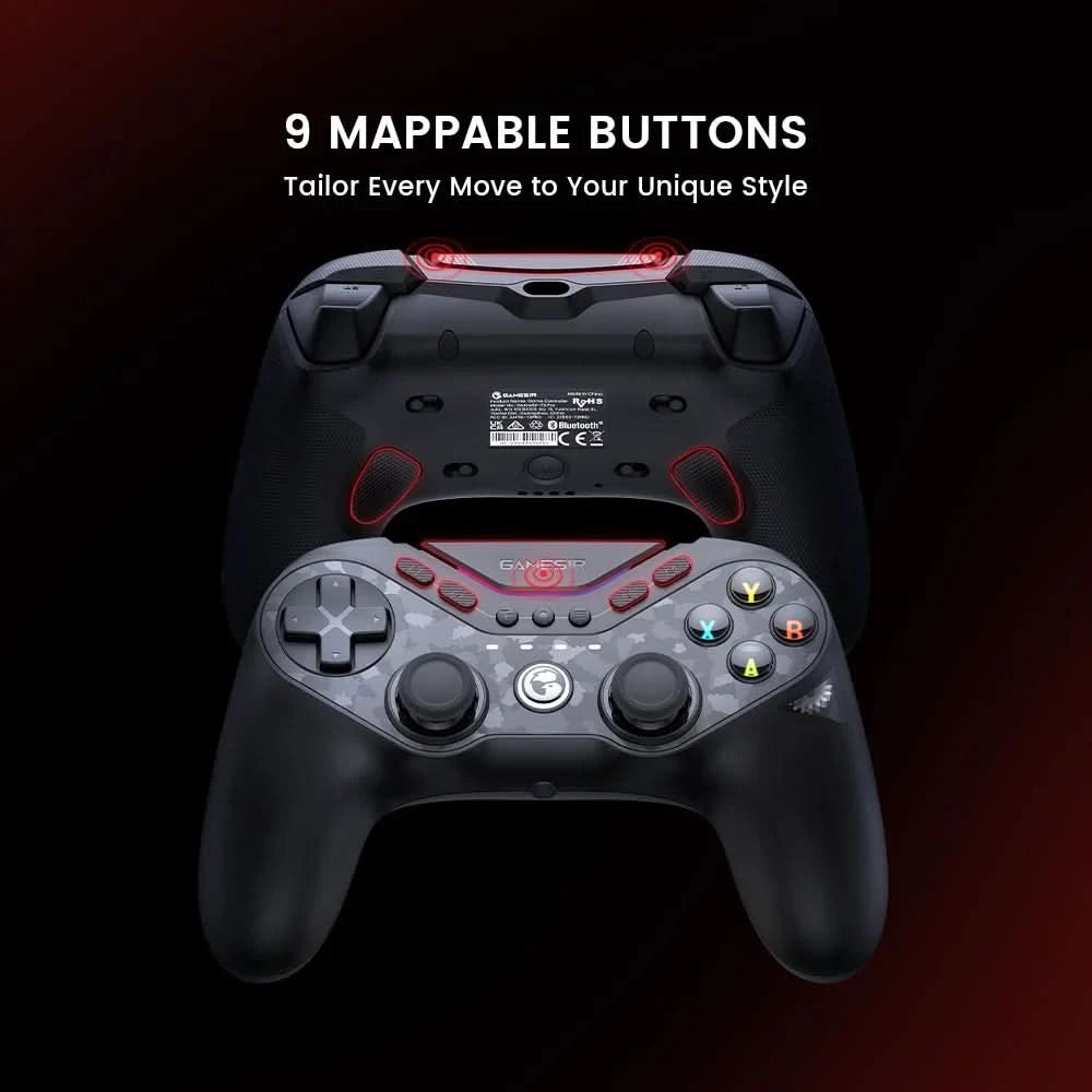 GameSir Tarantula Pro Switch 2 Controller kabelloser Gamecontroller mit 9 belegbaren Tasten, 6-Achsen-Gyroskop, Hall-Effekt-Triggern und NFC