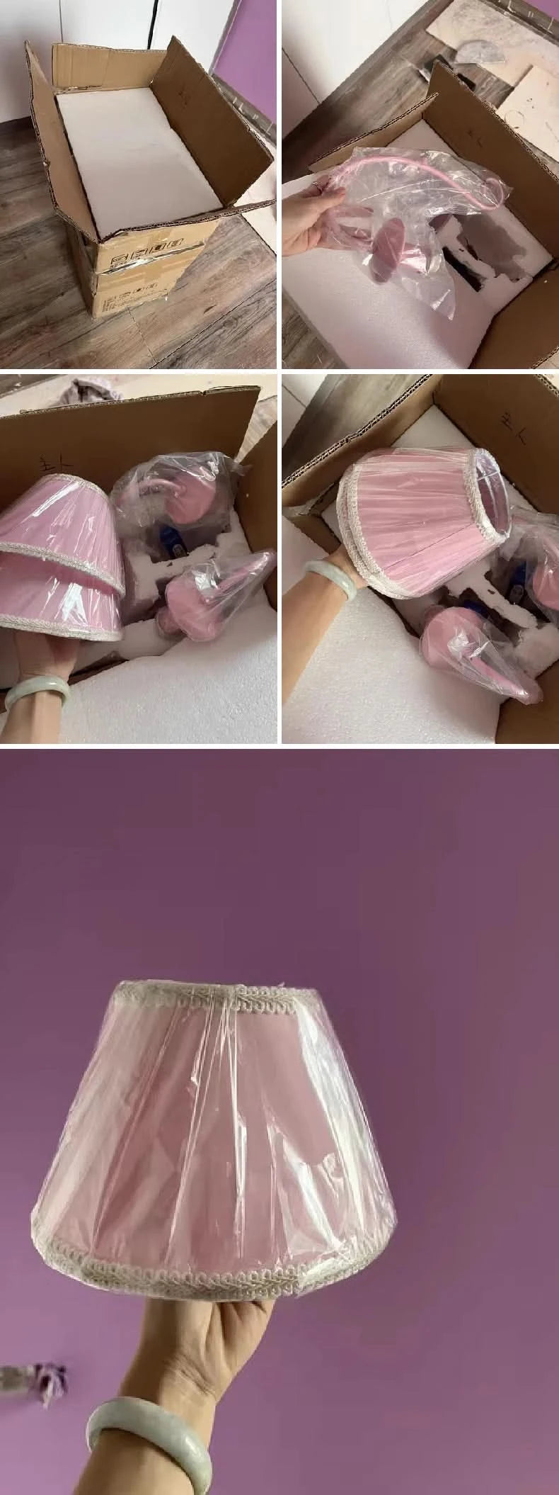 Pink Princess Room Wall Lamps Cute Bow Decor Lamp Modern Romantic Warm Children's Room Girl Bedroom Bedside Wall Hanging Lights