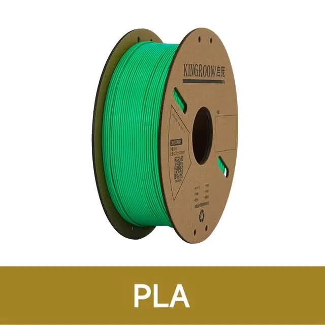 KINGROON Standard 1KG PLA PETG TPU ABS Filament 1.75mm +/- 0.03mm No bubbles 3D Printer Plastic, Random Spool