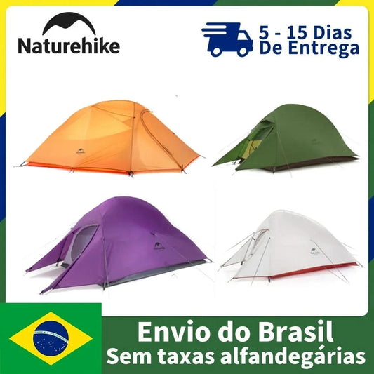 Naturehike Brazil Cloud Up 1-2-3P Camping Travel Backpack Outdoor Ultralight Waterproof Tent Camping Beach Tent