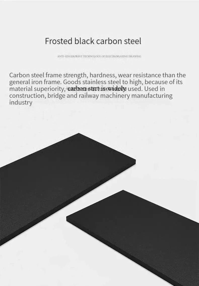 Modern Dining Table With Stainless Steel Finish Black White Desk Top For Six People Home Rectangle Luxury Marble Kitchen Table