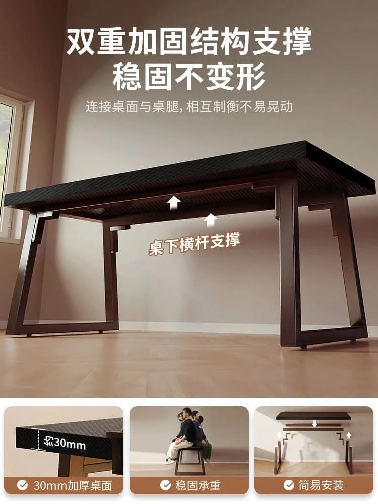 Gaming Desk, Carbon Fiber Computer Desk, Office Home Games, Desktop Desk