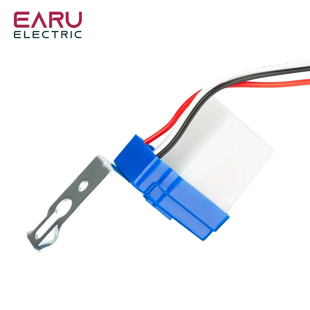 Automatischer Ein-/Aus-Lichtschalter für Straßenlaternen mit Fotozelle DC 24V AC 110V 220V 50-60Hz 10A Lichtsensor-Schalter