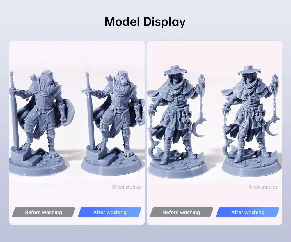 ANYCUBIC Wash & Cure 3 Plus Wasch- und Härtungsstation 2 in 1 für 12K Mono M5s 6K Mono X 6Ks LCD 3D-Drucker 3D-Druckmodelle