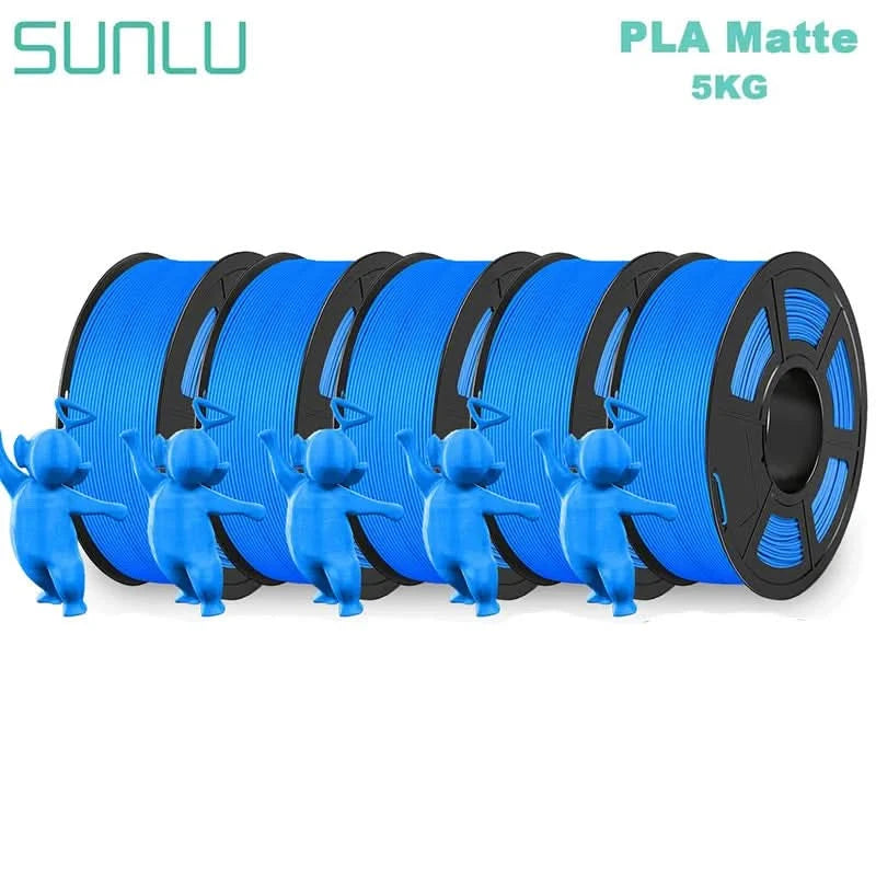 SUNLU 5KG 3D Filament High Speed PLA/PLA META/APLA/PLA MATTE 1.75mm 5Roll 1KG 3D Printer Filament for 3D Printer