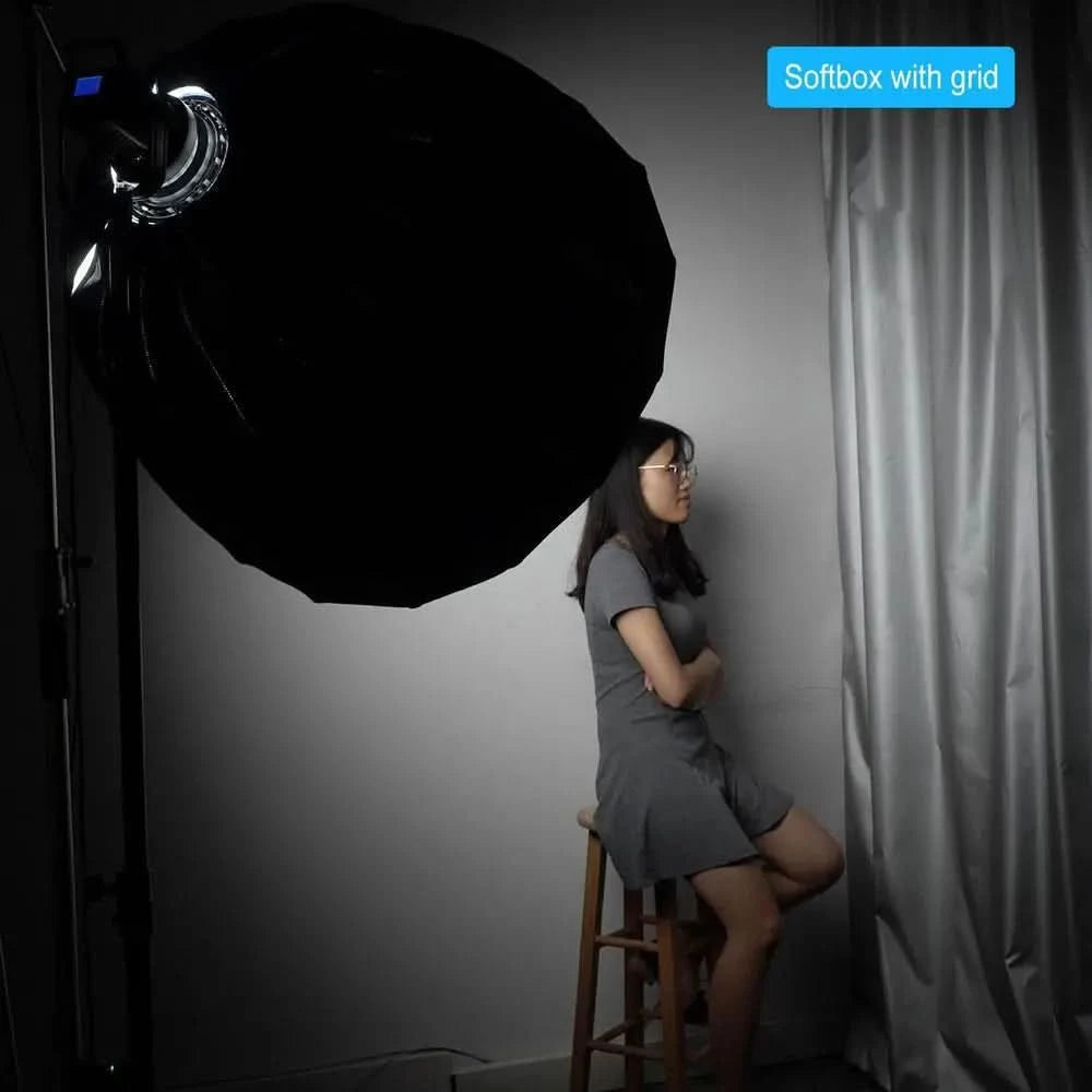 Sokani Deep Octagon Softbox 90cm for Sokani X100 Colbor CL100 Aputure Amaran 300c 200XS 60X S Godox Bowen Mount Light