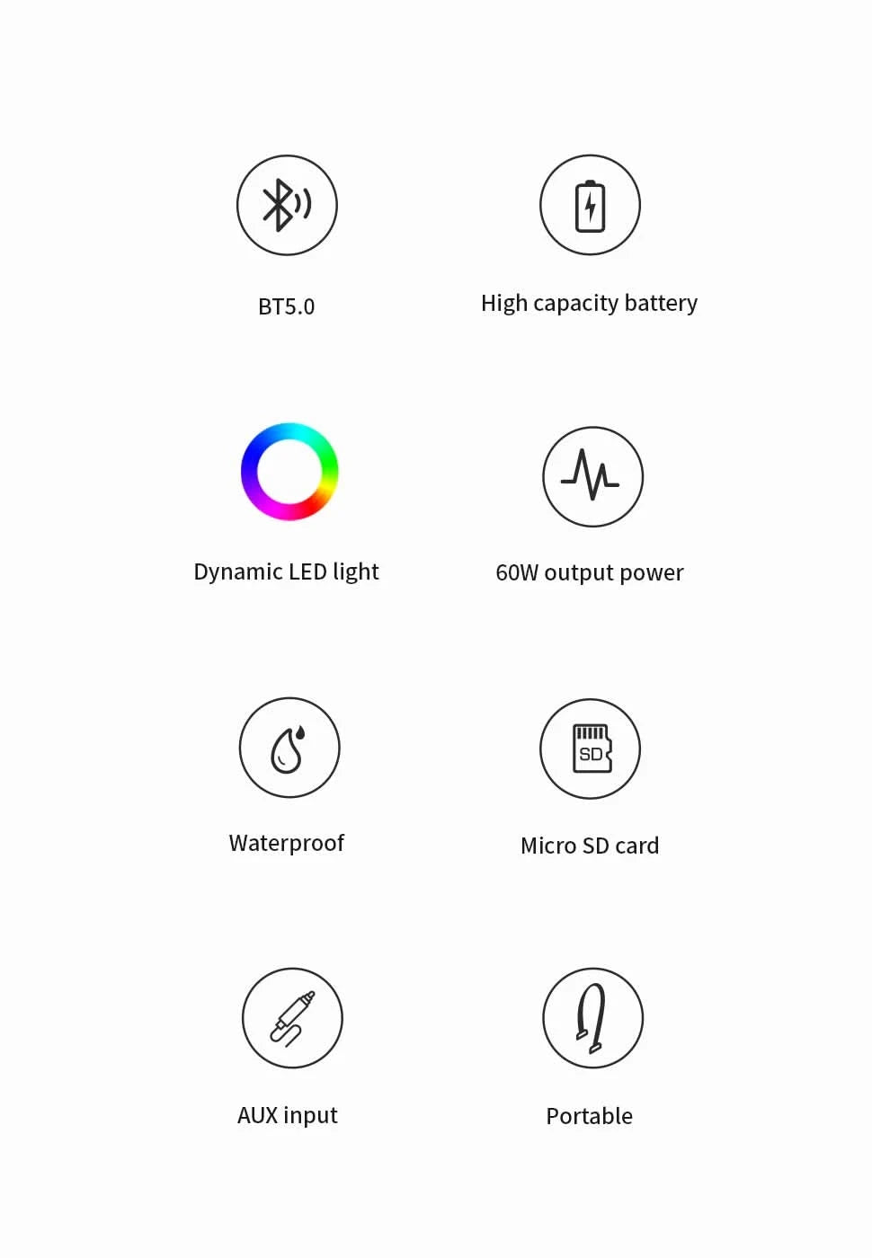 mifa A90 Green Bluetooth-Lautsprecher 60 W Ausgangsleistung Bluetooth-Lautsprecher mit Class-D-Verstärker Ausgezeichnete Bassleistung