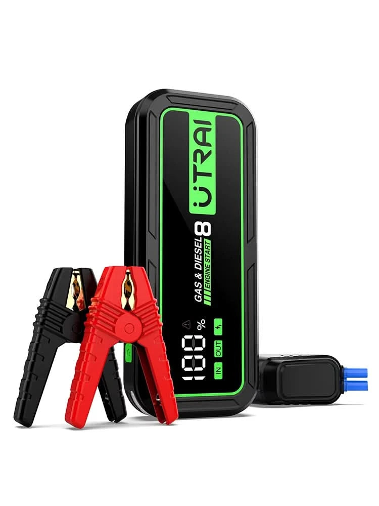 UTRAI Jump Starter 2000A/2500A/4000A/6000A Power Bank Portable Charger Car Booster 12V Auto Starting Device Emergency Car Batter