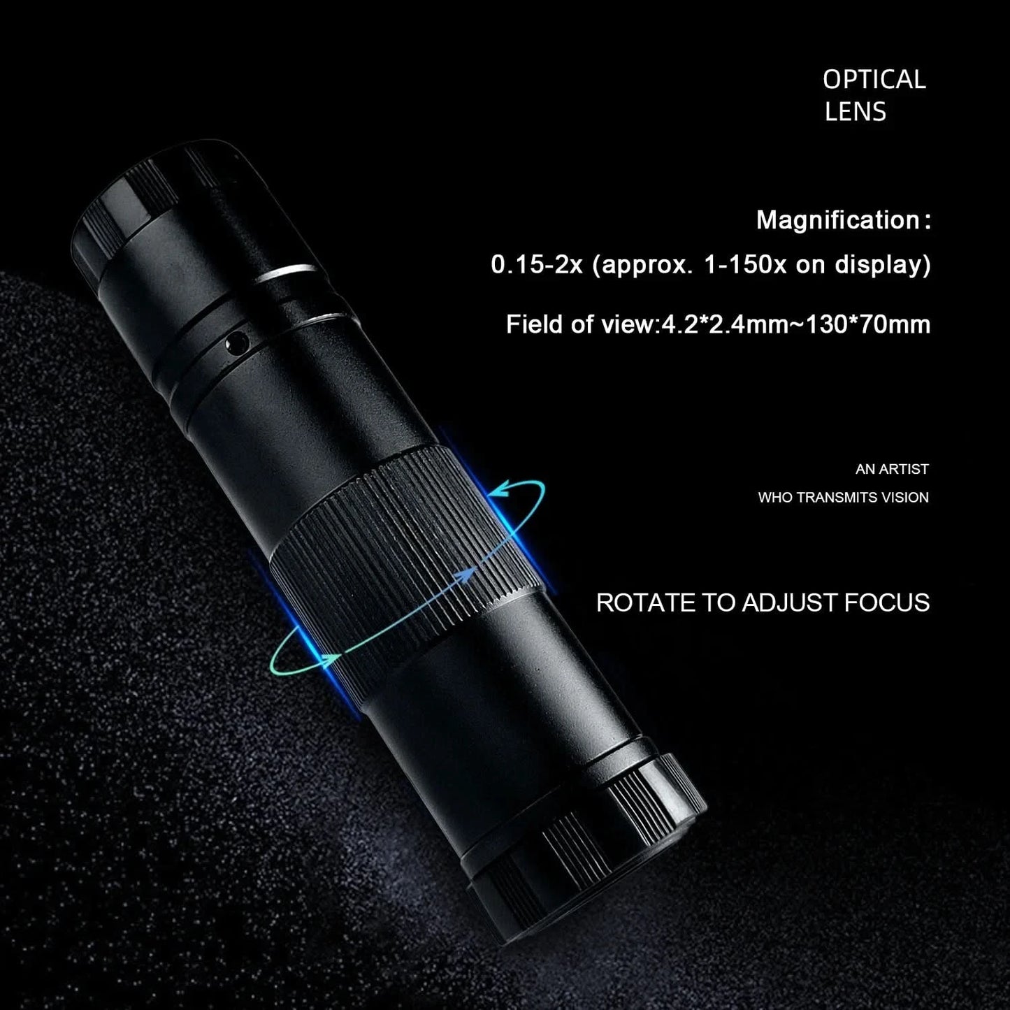 13MP Video Microscope HDMI VGA Industrial Microscope Camera 1-130X/150X/215X C mount Lens For Soldering Repair Image Collection