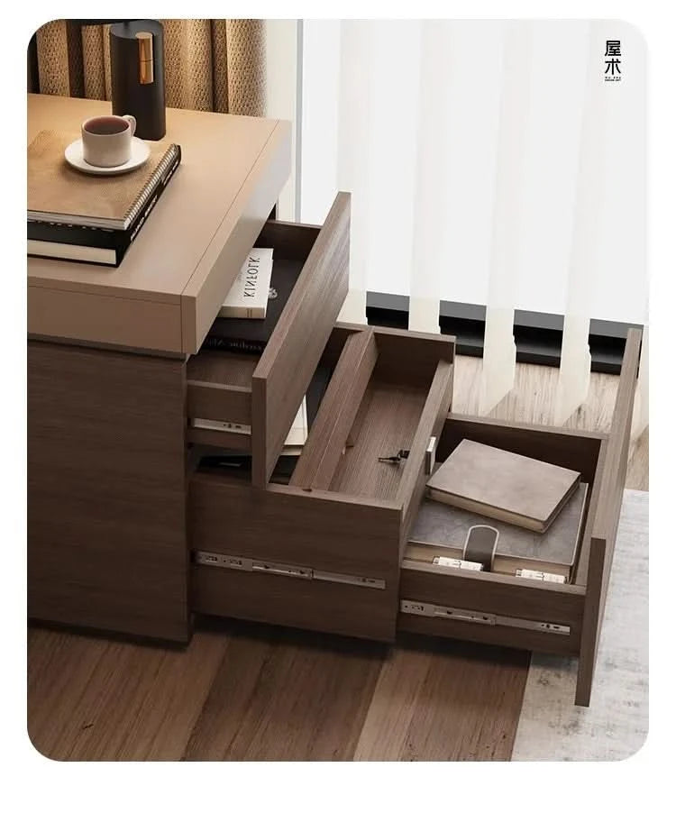 solid wood bedside cabinet multi-functional hidden compartment bedside hidden storage cabinet bedroom locker