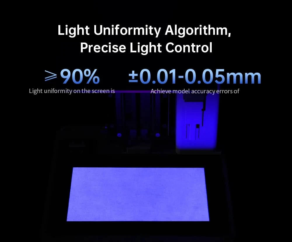 ANYCUBIC Photon Mono M7 Pro 14K Geschwindigkeit bis zu 170 mm/h Mono MSLA 3D-Drucker 10,1'' LCD-Harz 3D-Drucker Größe 223*126*230mm
