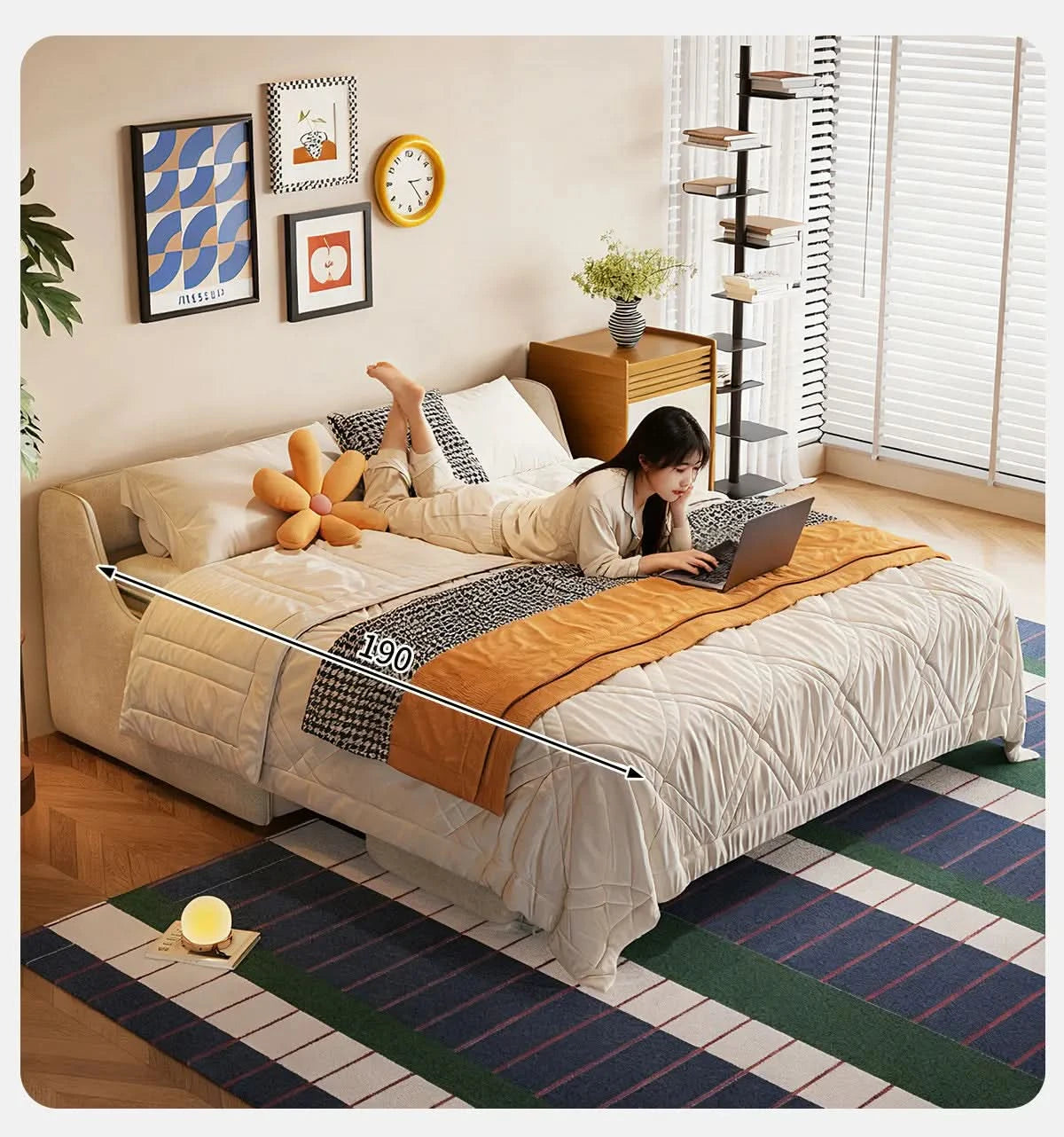 Apartment Multifunctional Living Room Sofa Comfortable Adults Sleeper Cushion Sofa Cinema Relax Meubles De Salon Home Furniture