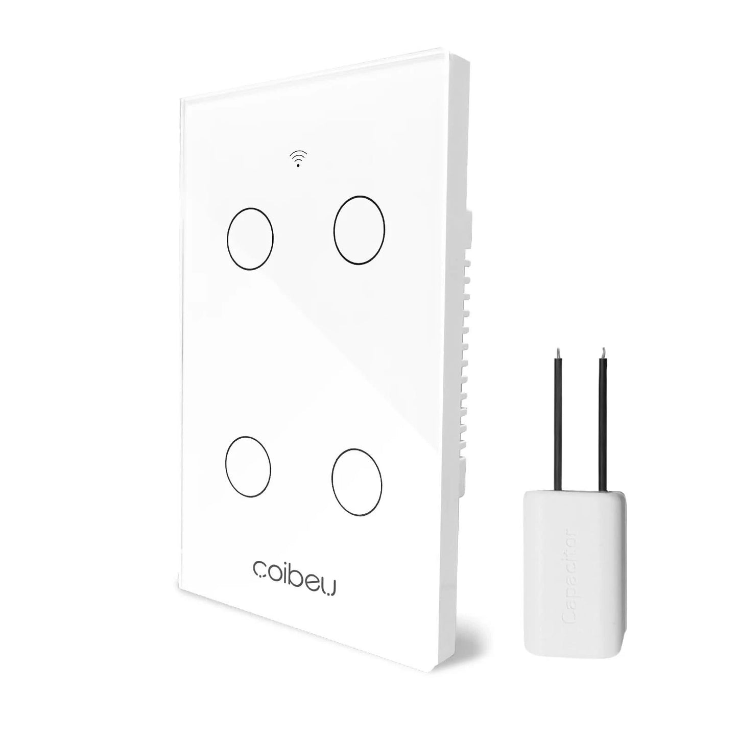 Neutralleiterloser WLAN-Smart-Schalter, Alexa, WLAN-Smart-Steckdose, Alexia, Tuya, WLAN-Standard-Smart-Schalter Brasilien