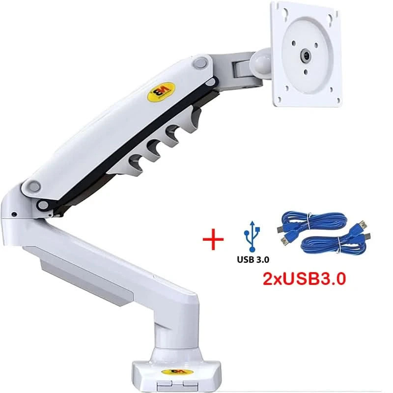 F80 Gasfeder 17-30 Zoll Desktop-LED-LCD-Monitorhalterung Arm Ergonomische Gasfeder Flexi-Halterung Belastung 2~9kg