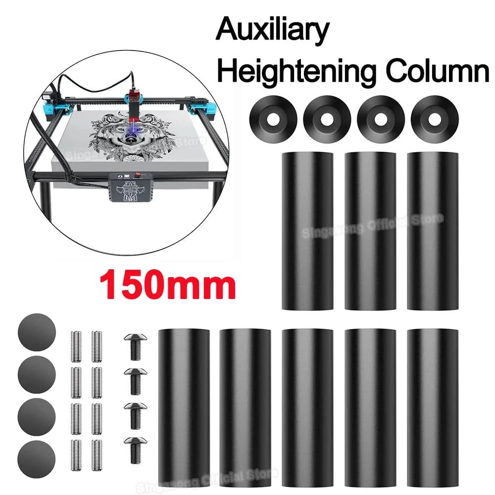 TTS-55 TS2 Leg Expansion Laser Engraving Machine Laser Cut Auxiliary Heightening Column For Laser Engraving Axis Rotary Roller