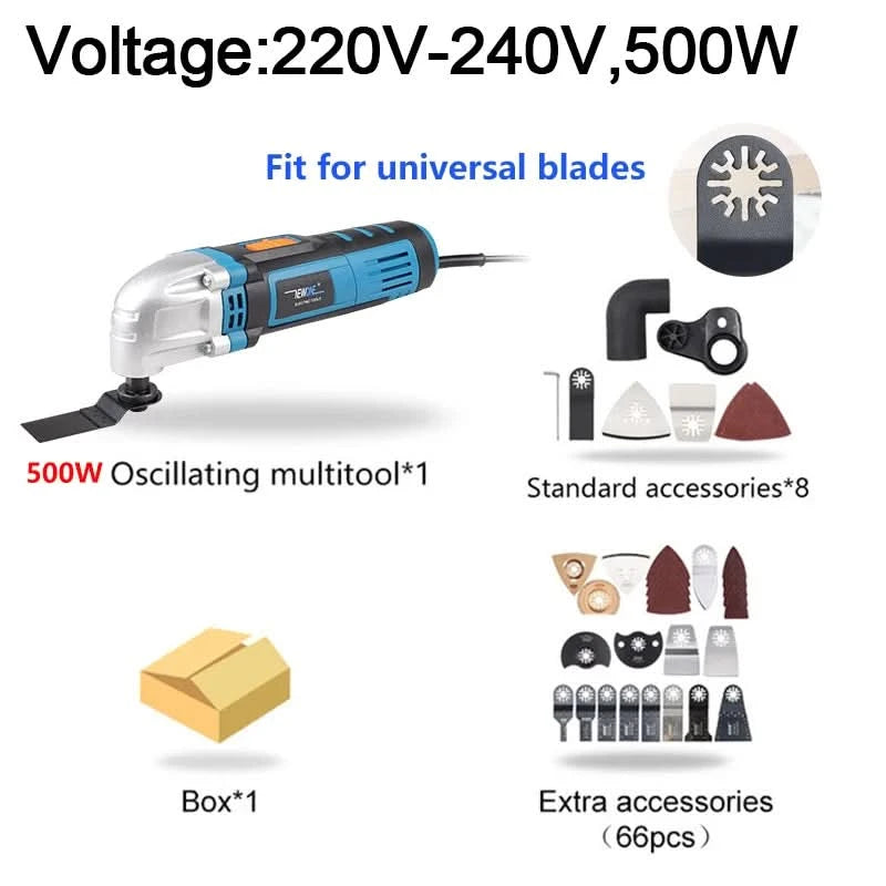Akku-Antivibrations-Multifunktionswerkzeug Elektrowerkzeug Renovierung Multifunktionsmaschine für Makita 18V Akku