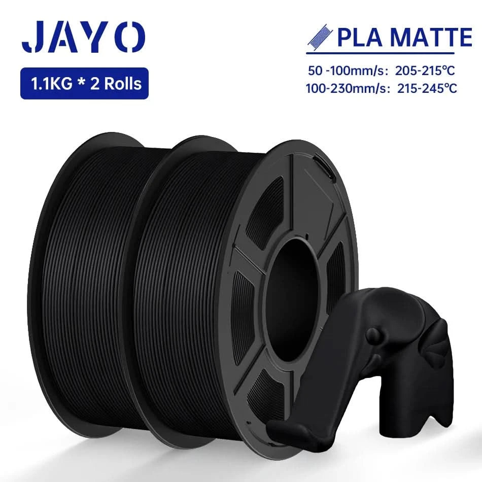 JAYO PETG/PLA/SILK/PLA Meta/PLA+/ABS 2 Rollen 3D-Drucker-Filament 1,75 mm Kreatives Modellmaterial für Kinder für 3D-Stift-Filament