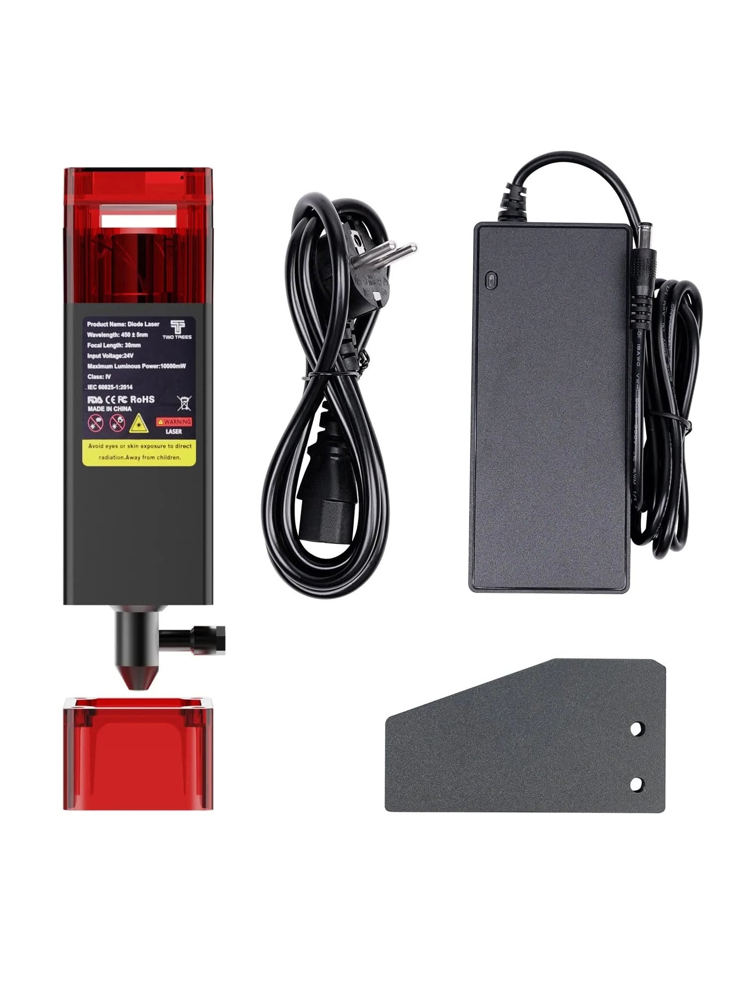 Twotrees 40W Laser Module 80W Laser Head 450nm Blue Laser for Laser Engraving and Laser Cutting Machine Engraver Wood Tools