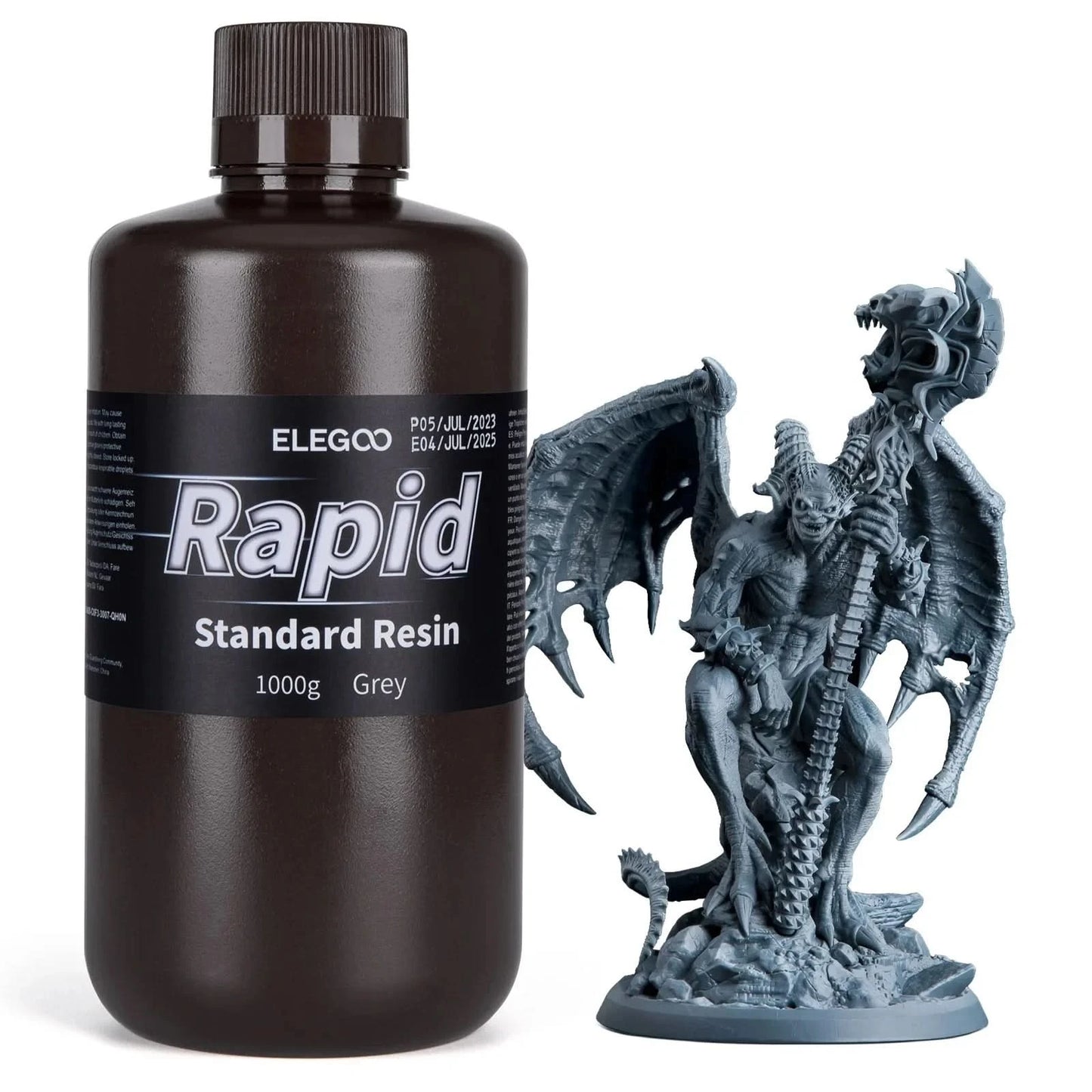 Elegoo 1KG/2KG/4KG UV-Harz 2.0 für 3D-Drucker SATURN 3 ULTRA 3D-Druckmaterial UV-Harz normal 1kg Flüssigkeitsflasche