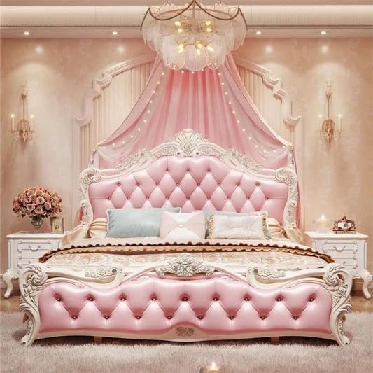 Large Girls Bedrooms Double Bed Board Box Young 
Luxury Household Double Bed Storage Modern Camas De Dormitorio Furniture Home