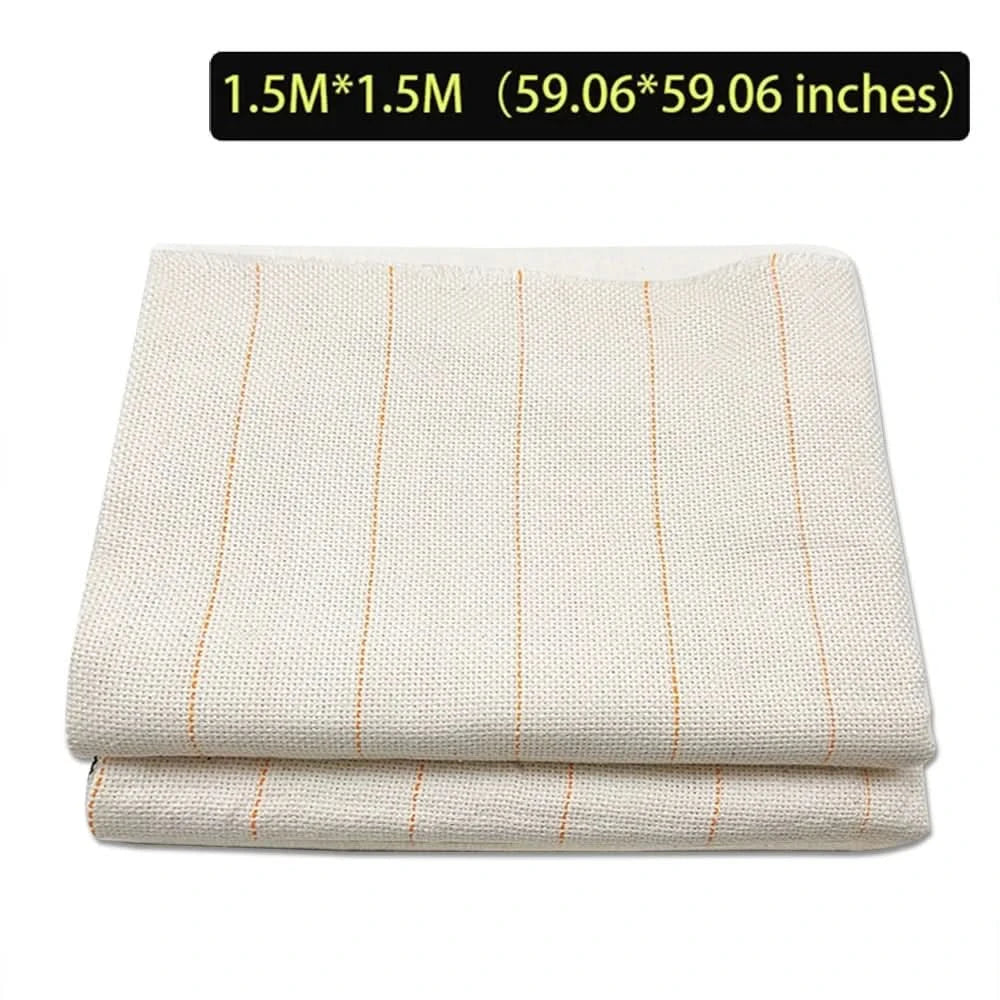 Primäres Tufting-Gewebe, Trägerstoff für elektrische Teppich-Tufting-Pistolen für Teppich-DIY-Stanzen, kleine Größen 1,5/2/3/4/5M
