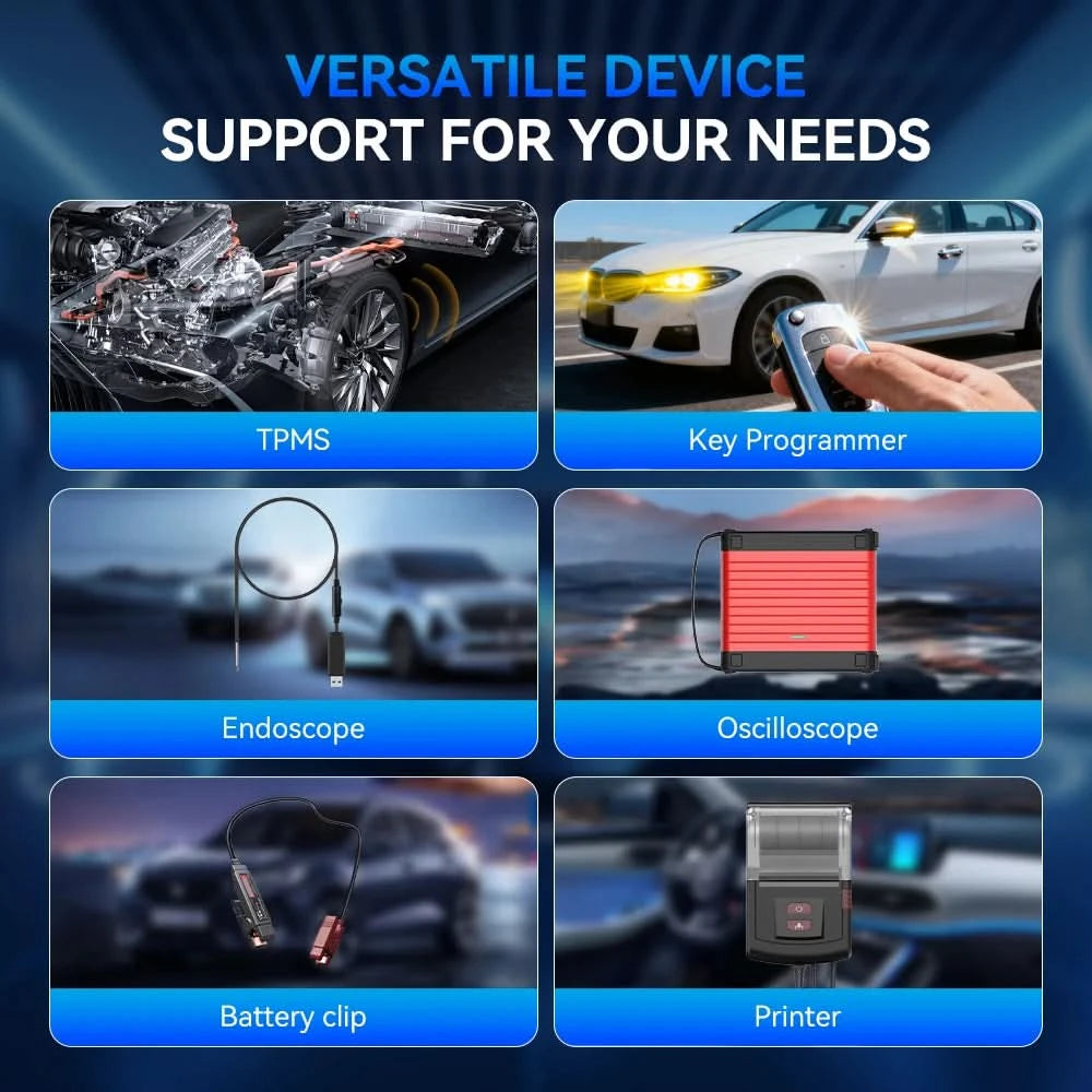 Globale Version THINKCAR THINKSCAN 689BT OBD2 Diagnosegerät DOIP CANFD Bidirektionale ECU-Codierung 35 Rücksetzungen Lebenslange kostenlose Updates
