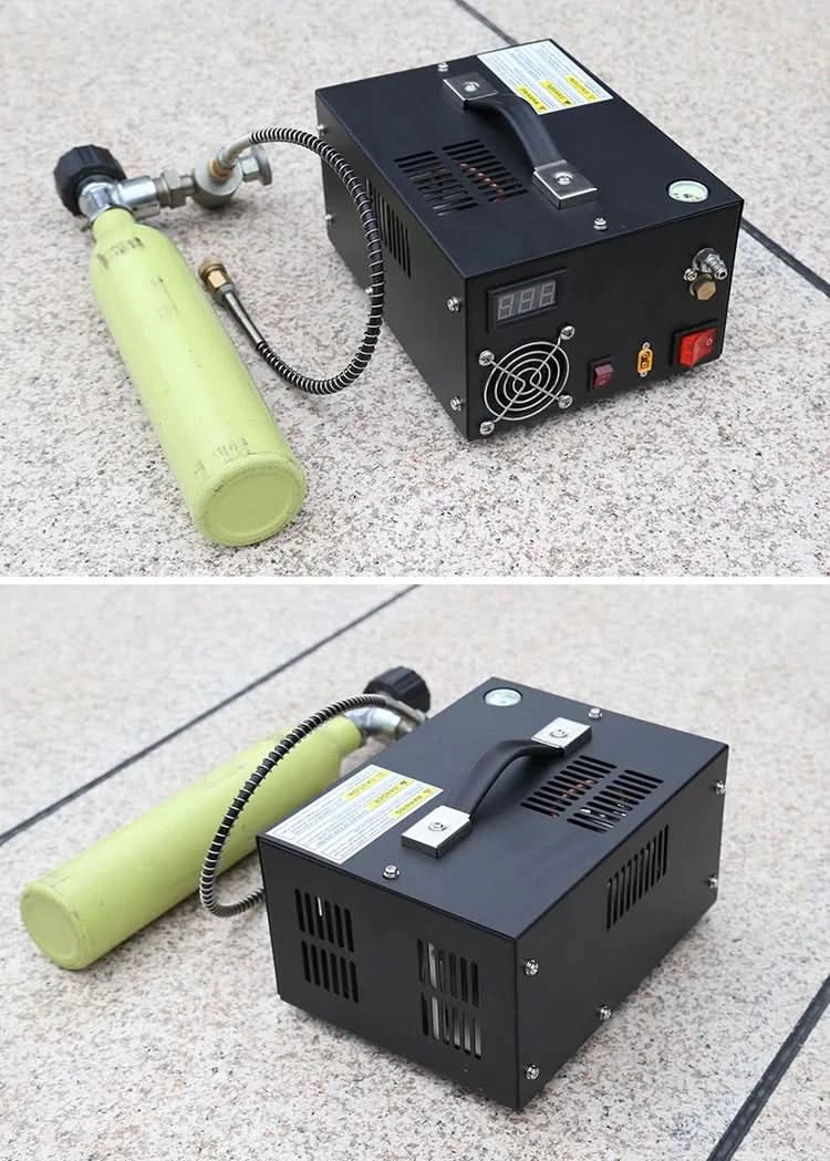 220V 12V PCP Luftkompressor 300Bar 4500psi Druckluftgewehr Tauchen Hochdruckpumpe 30MPA PCP Schießpumpe Inflator