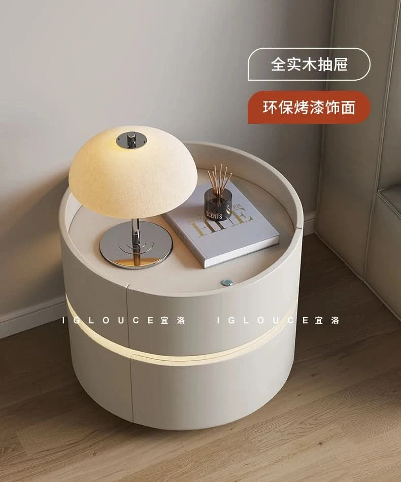 Nightstands Room Cool Stuff Bedroom Multifunction Bedside Table Chest Drawers Home Wood Nordic Cabinet Mesa Bedroom Furniture