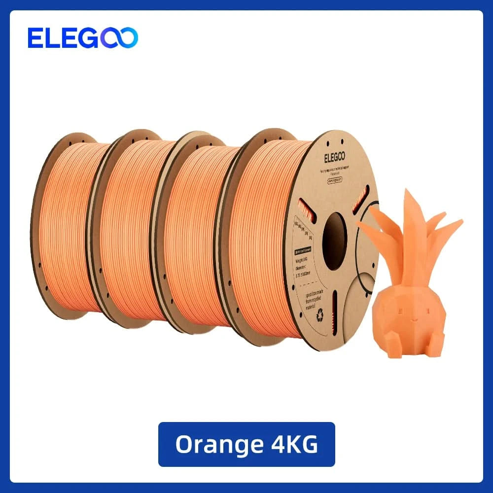 ELEGOO 1.75mm PLA Filament 1kg Plastic 3D PLA for 3D Printer Consumables Material for FDM 3D Printer NEPTUNE 3 PRO