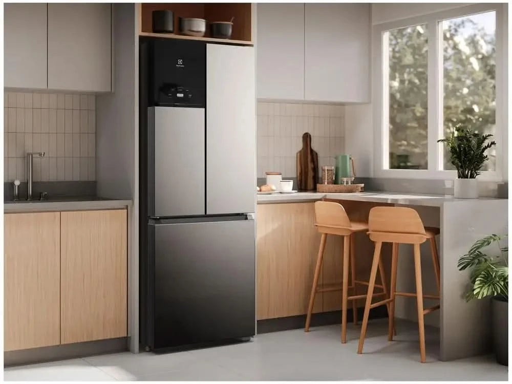 Kühlschrank/Kühlbox Electrolux Frost Free French Door Inox Look 480L Effizient IM7S - 220V
